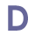 D